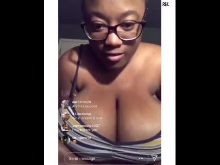 Huge Black Titties On Instagram