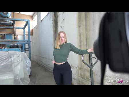 Deutsche Pawg -Studentin Marie Hardon Squirt während raues Casting Fuck 