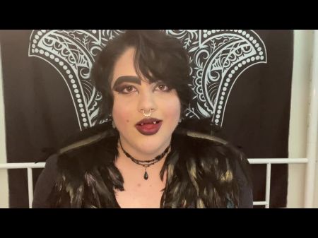 Roleplay POV, BBW Vampire o comprova a comer buceta gorda antes de morder você0