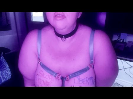 Riding My Faux-cock On Web Cam While Wailing And Playing With My Giant Titties And Milk Pump