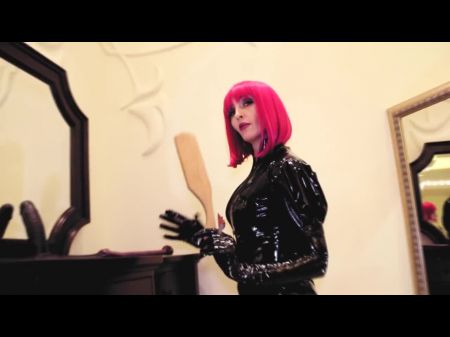 Eva , Spandex Lover , Solo String - On High Heels Femdom Fetish , Mummy Bdsm