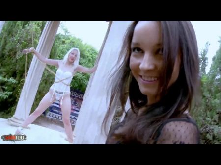 Horny Outdoor Ass Fuck Trio Orgy With Francys Belle And Liz Rainbow