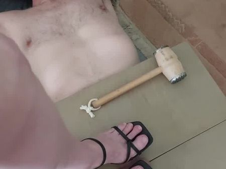 pisoteando na cockbox 