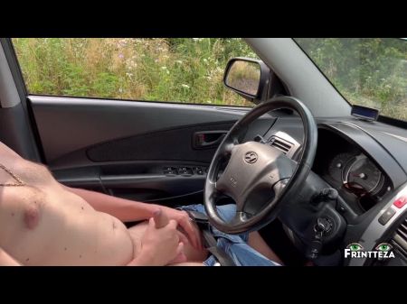Shaft Flash Car . Handjob And Deepthroath For Man In Car