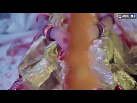 Desi Uber-cute 18+ Gal Very 1st Wedding Night With Her Spouse And Xxx Hookup ( Hindi Audio )