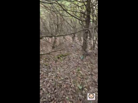 Roped Up Alone In The Cold Forest And Get Fingerblasted By A Stranger