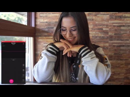 I Had An Climax In A Audience Restaurant With My Lush Magic Wand