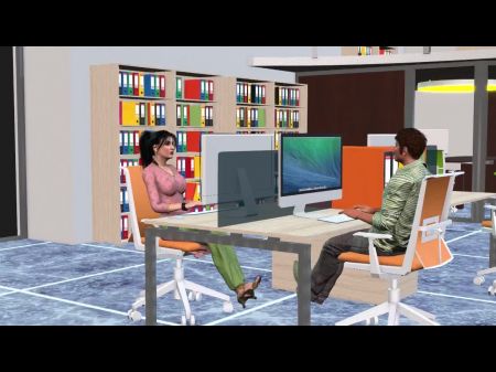 Romp Movie In Office Romp Story Gal & Fellow Romp