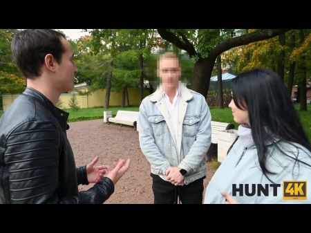 Hunt4k. El hombre siempre está preparado para penetrar a la chica con poemas tan hermosos 