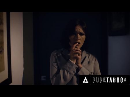 La niñera adolescente Chloe Temple es atrapada follando el esposo de Krissy Lynn 