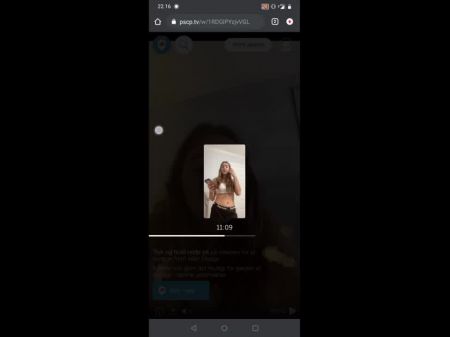 Hermosa chica Periscope 