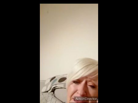Parte 2 65 años Granny Nice Body se bajaba en la cámara 