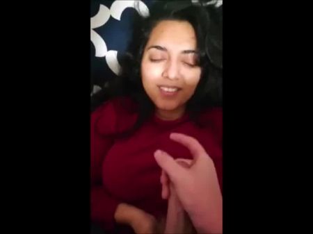 Lounging On Her Back Facial Cumshot 24