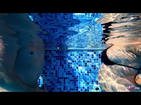 Underwater Fuck-a-thon With Bootylicious Nubile - German Holiday Penetrate After Caught Him Jerk