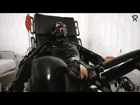 Tease And Denial On Gynchair In The Clinic With Plowing Machine