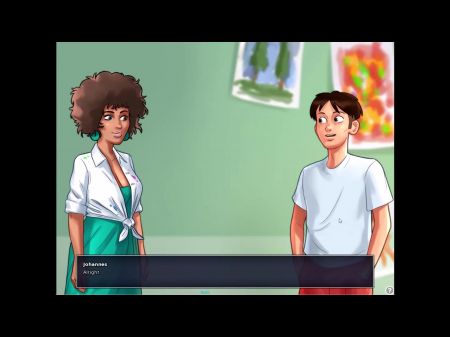 Summertime Saga Johannes half Consuela, einen Job zu finden ... Roz gab Johannes einen Blowjob ... Johannes Helper Liu mit irgendwann 