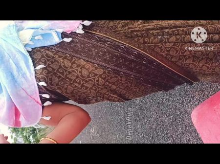 Marathi Girls的朋友带他参观村庄