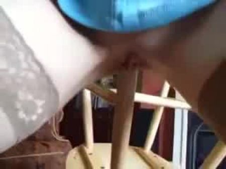 Insane Wife Penetrate A Stool