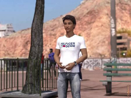 Esposa Y Madrastra Awam Sophia Follando Con Sam En El Juego 3d Game 