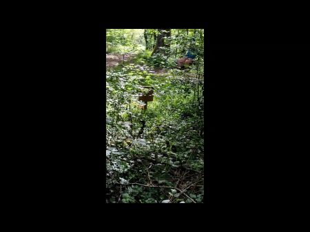 I Get Pounded By A Walker Wanking Off In The Forest
