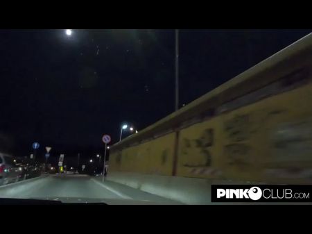 La loca noche de Amandha Fox en Roma en coche 