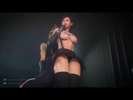 Tifa Lockhart INTENSE FOCKING BY CLOUD 