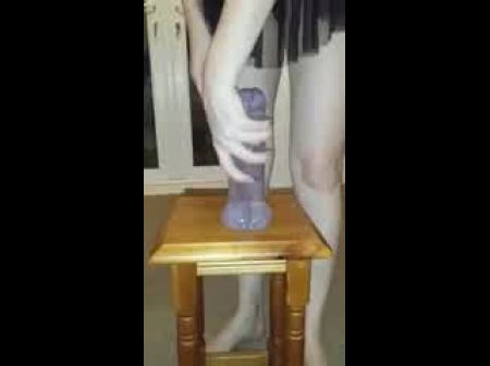 ملء كس بلدي مع دسار الأرجواني واسعة جدا الجزء 1 