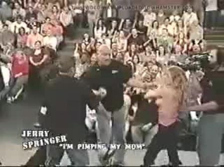 Without Bra Women Fighting On Jerry Springer Showcase
