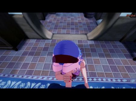 Sakura fica com POV fodido doggystyle Naruto hentai. 