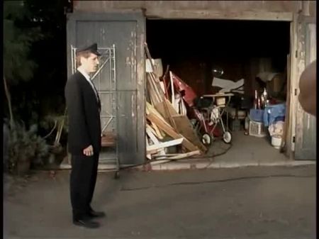 estrellas porno calientes en acción durante la filmación en el interior 