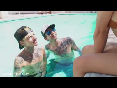 Después de la conexión de la piscina con Austin Spears, Avery Black, hará estragos para Genderflux 