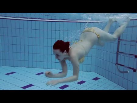 Little Boobs Teenage Lada Underwater Nude