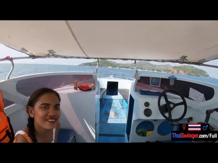 Rented A Boat For A Day And Had Bang-out On It With Japanese Teen Girlfriend