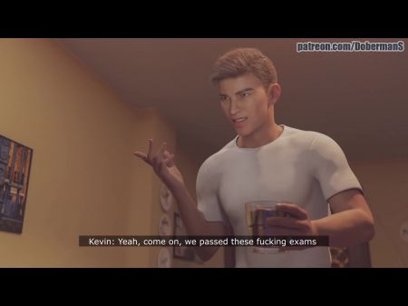 Debermanstudio Sindy الحلقة 7 لذيذ Big Booty الغش ركوب أفضل صديق لها صديق كبير في فيلم Night Cumin 