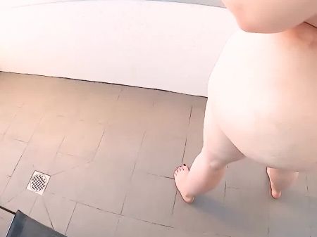 Ich liebe es, nackt auf meinem Balkon Natasha Crown 