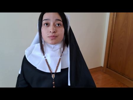 Sexy Nonne Sünden Zum Ersten Mal 