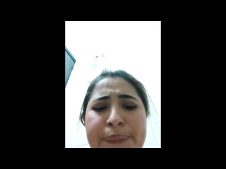 Beautiful White Haired Masturbates And Ejaculates On Webcam