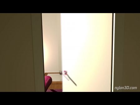 Marilyn wird auf ihr Gesicht besprüht 