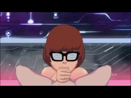 Geek Velma linda tímida mierda 