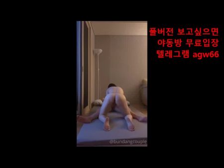 Korean Couple Have Fuckfest