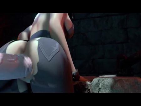 von Saveas und von Honta (Big Hot Ass macht intensives Stöhnen und sie spritzen in ihren Arsch) 