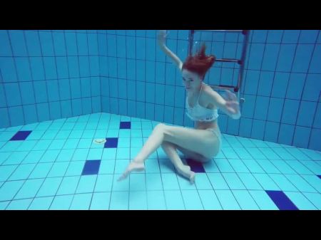 Towheaded Stunner Naked Underwater Diana Zelenkina