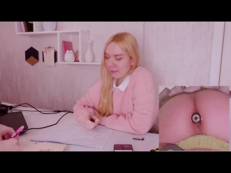 Helping My Stepsister With Homework But She