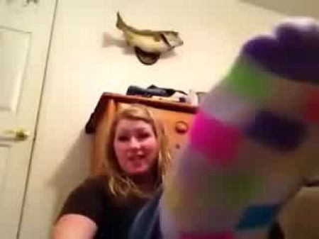 Blond Bbw Filthy Socks