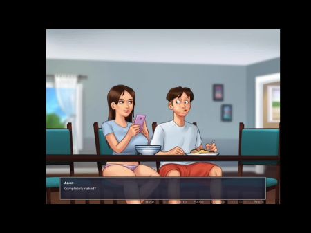 Saga De Verano #42 Jenny Lo Hizo Chupar Sus Enormes Tetas 