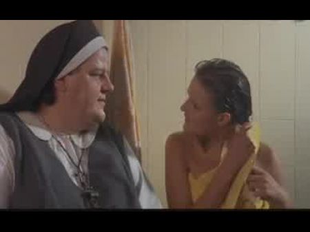 Transvestites Nuns Sneak Into Catholic Damsels Douche !