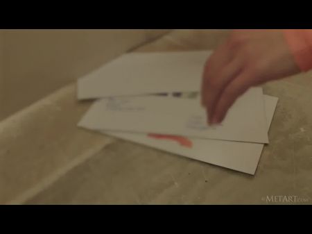 Natürliche Schönheit Sybil A Berührt Sich Selbst 
