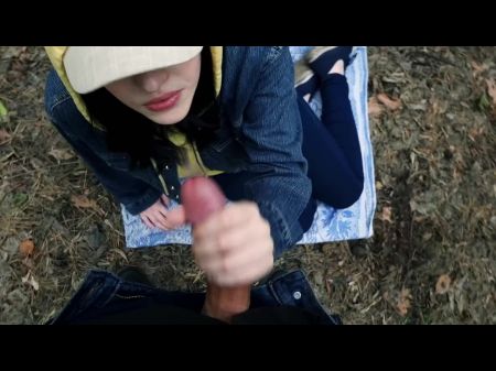 Nos Follamos Justo Después De La Universidad. No Podía Esperar Para Llegar A Casa Y Tener Sexo En El Bosque 