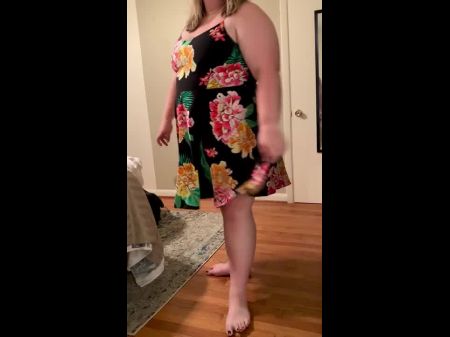 BBW Sundress Striptease 