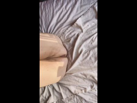 Remisage BBW Orgasmus mit Dildo in ihrem Arsch. 